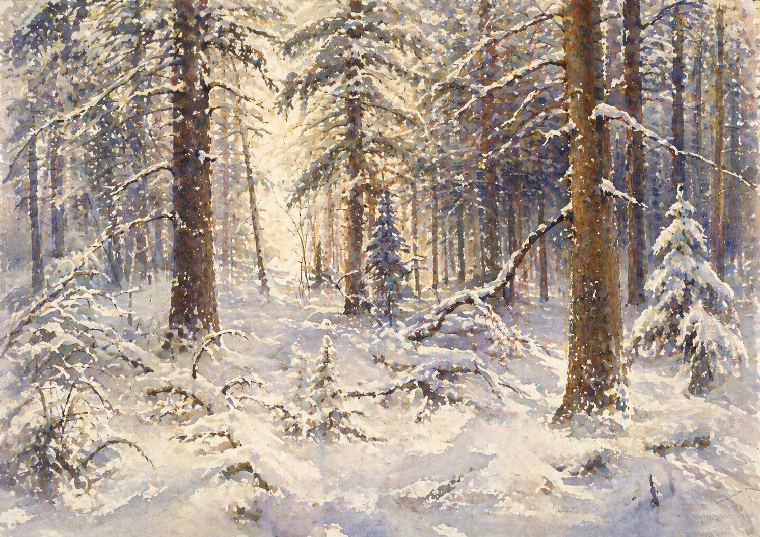 Зимний пейзаж